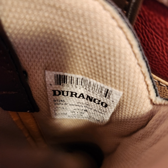 Lil' Durango Kids American Boots - Picture 2 of 4